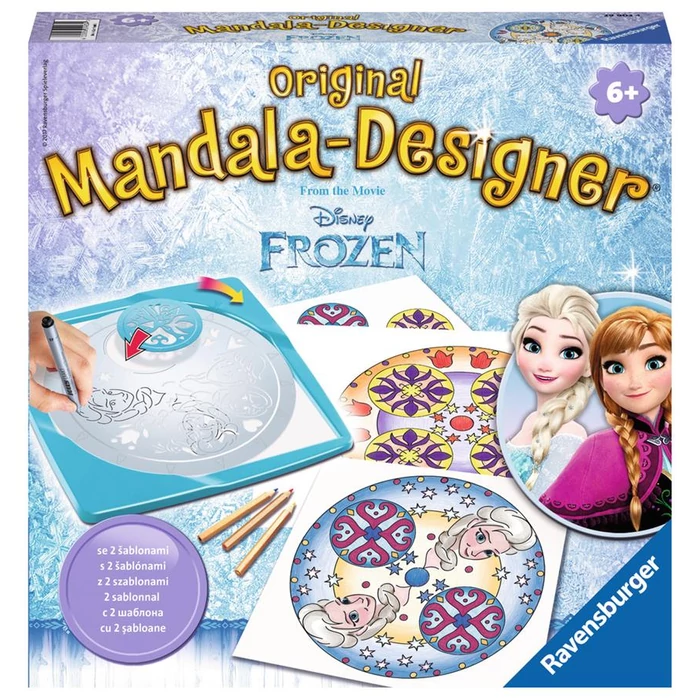 Ravensburger 29903 - Jégvarázs mandala készítő szett