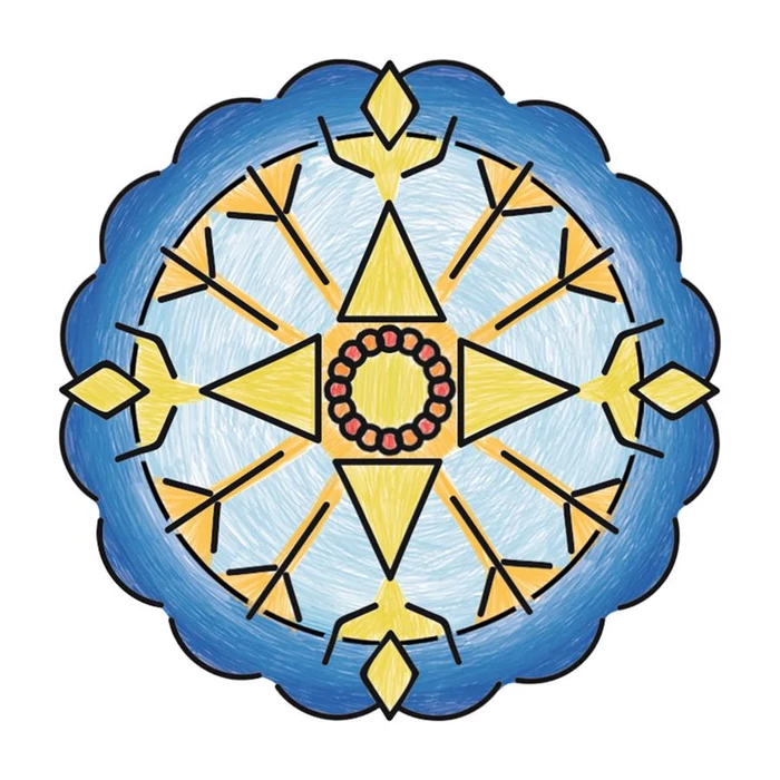 Ravensburger 29903 - Jégvarázs mandala készítő szett