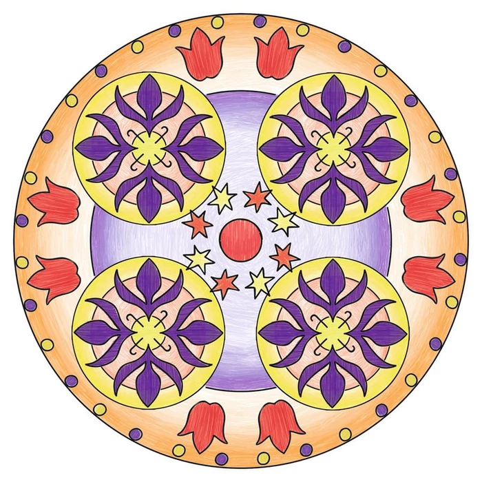 Ravensburger 29903 - Jégvarázs mandala készítő szett