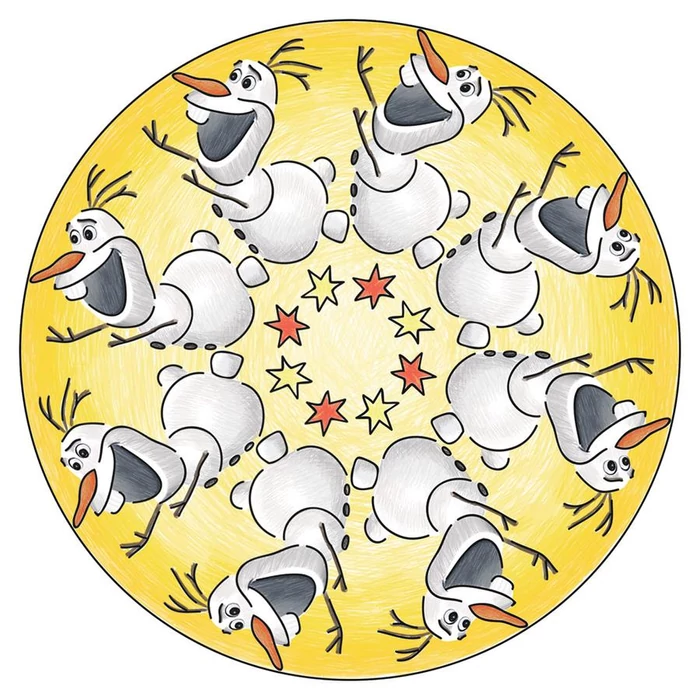 Ravensburger 29903 - Jégvarázs mandala készítő szett