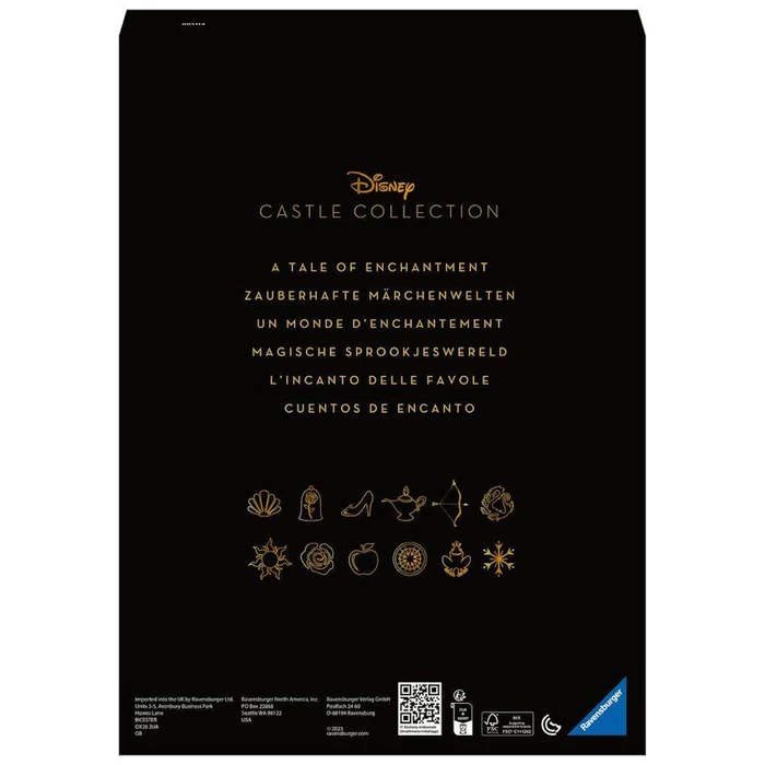 Ravensburger 17337 - Disney Castle collection - Ariel - 1000 db-os puzzle
