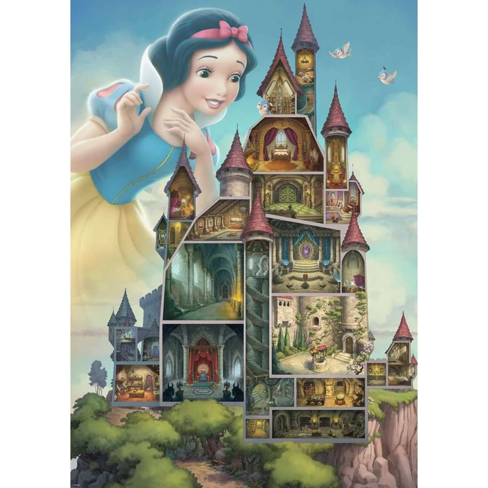 Ravensburger 17329 - Disney Castle collection - Hófehérke - 1000 db-os puzzle