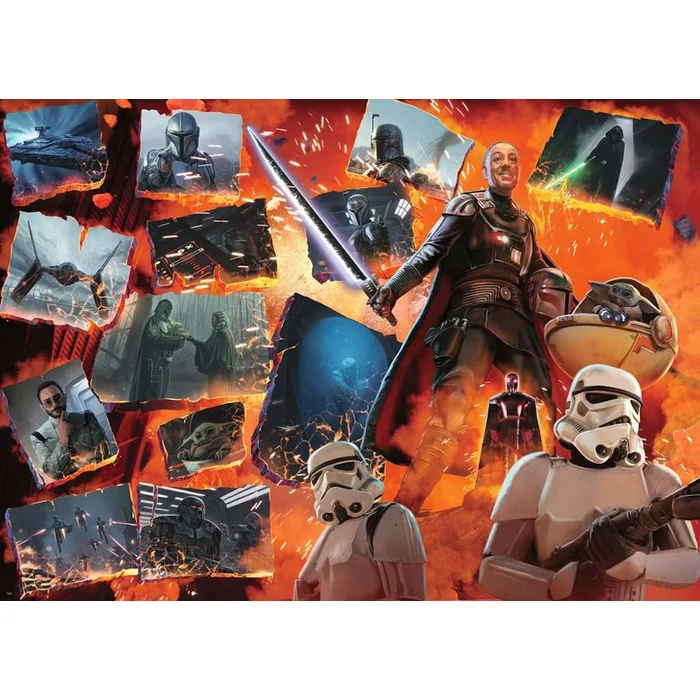 Ravensburger 17343 - Disney gonoszai - Moff Gideon - 1000 db-os puzzle