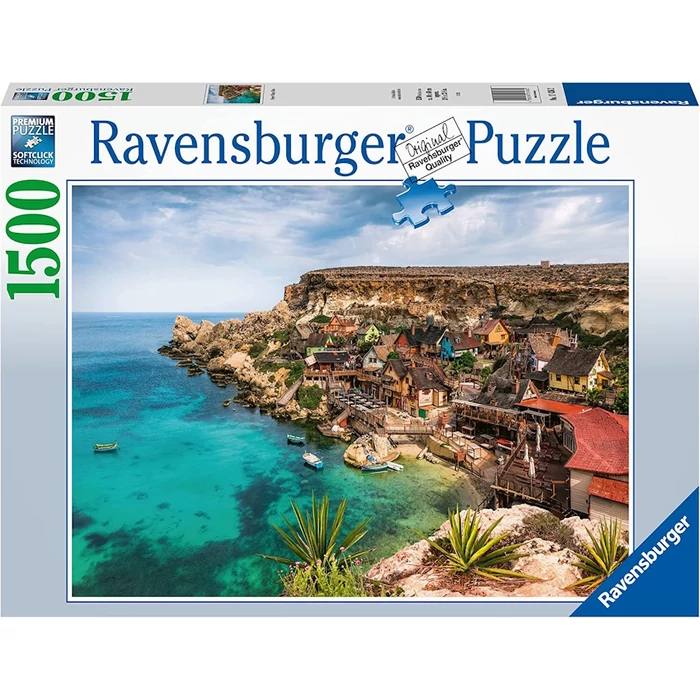 Ravensburger 17436 - Popeye falu - 1500 db-os puzzle