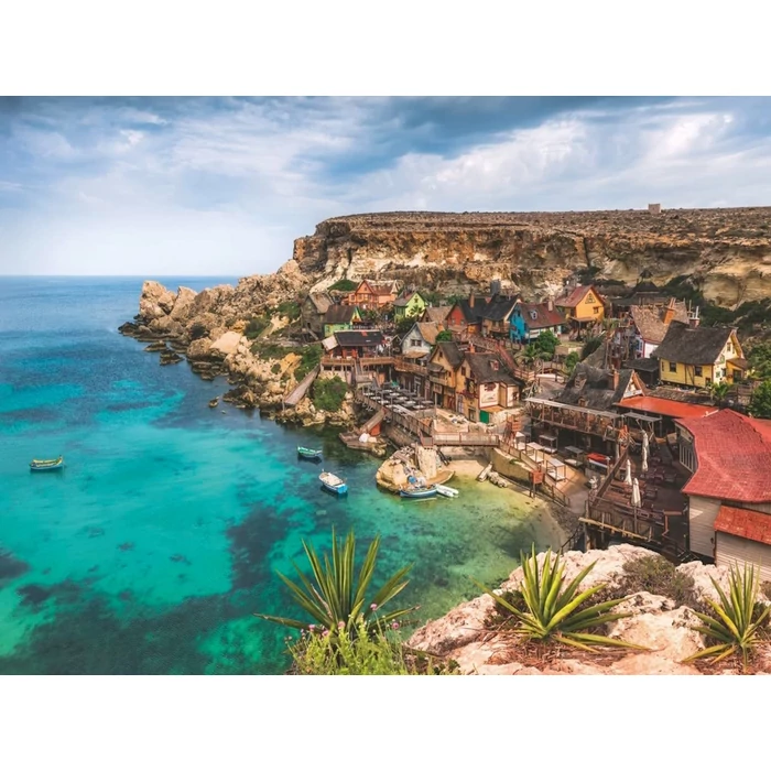 Ravensburger 17436 - Popeye falu - 1500 db-os puzzle