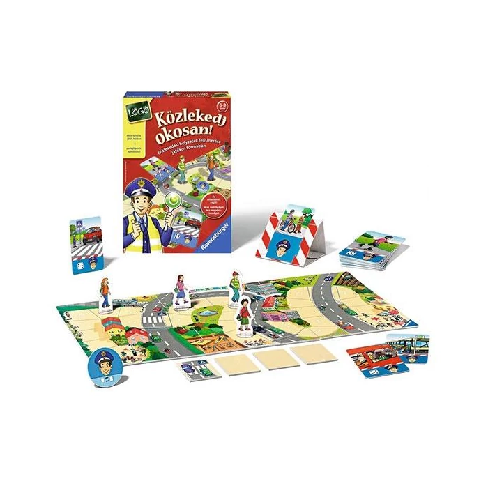 Ravensburger - Közlekedj okosan társasjáték 