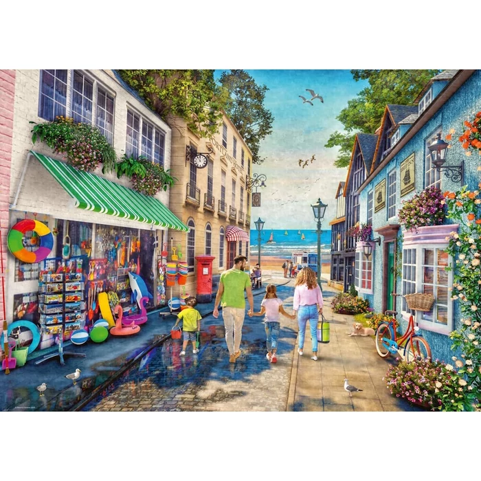 Ravensburger 12000279 - Tengerhez vezető út - 1000 db-puzzle