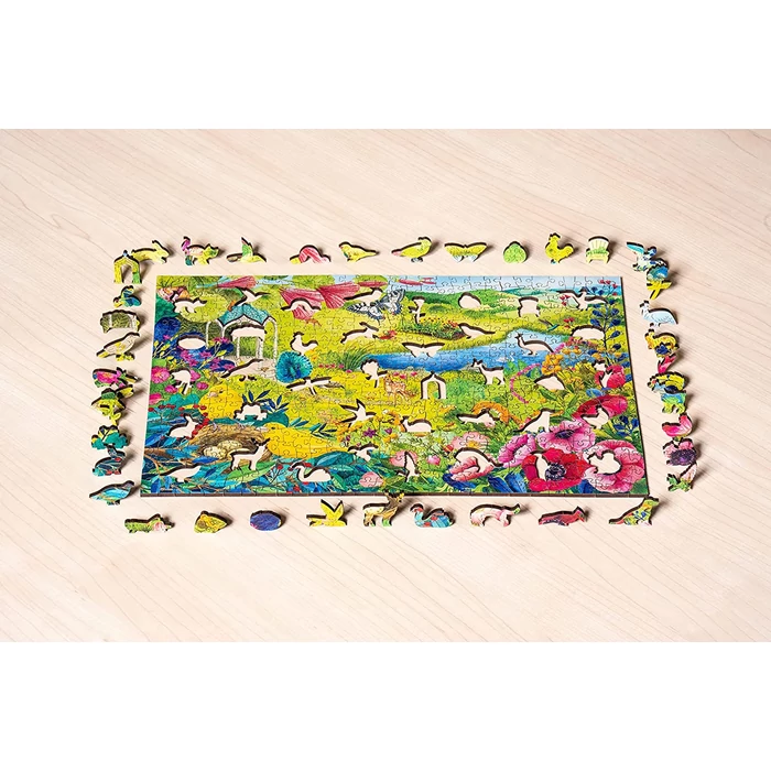 Ravensburger 17513 - WOODEN - Wild Garden - 500 db-os fa puzzle