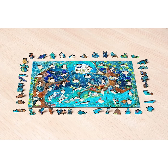 Ravensburger 17516 - WOODEN - Fantasy Forest - 500 db-os fa puzzle