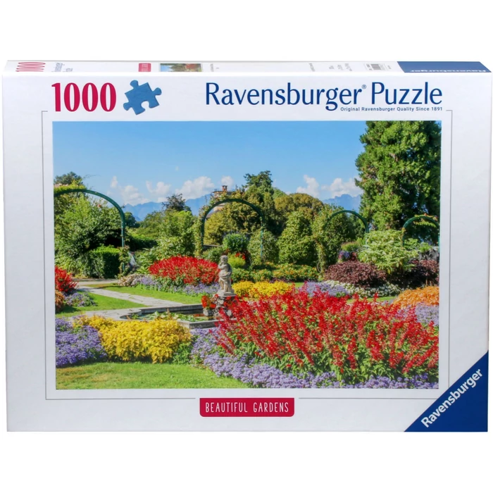 Ravensburger 12000852 - Beautiful Gardens - Park of Villa Pallavicino Stresa Italy - 1000 db-os puzzle