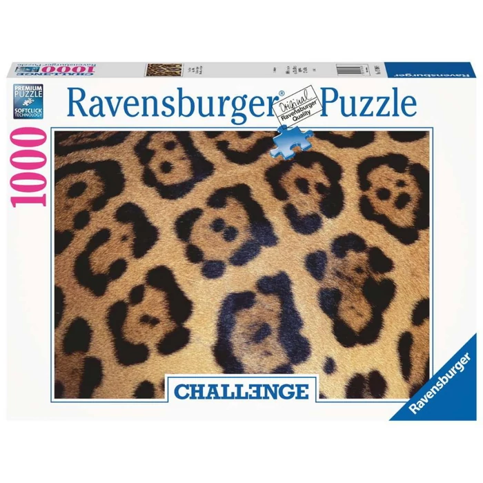 Ravensburger 17096 - Challenge - Állatminta - 1000 db-os puzzle