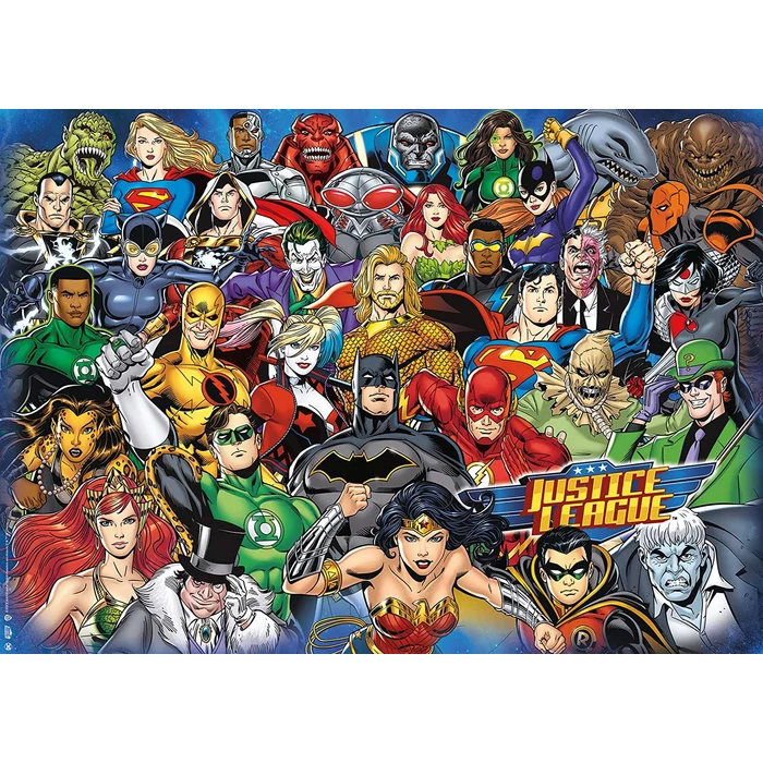 Ravensburger 1000 db-os - Lehetetlen puzzle - DC comics (16884)