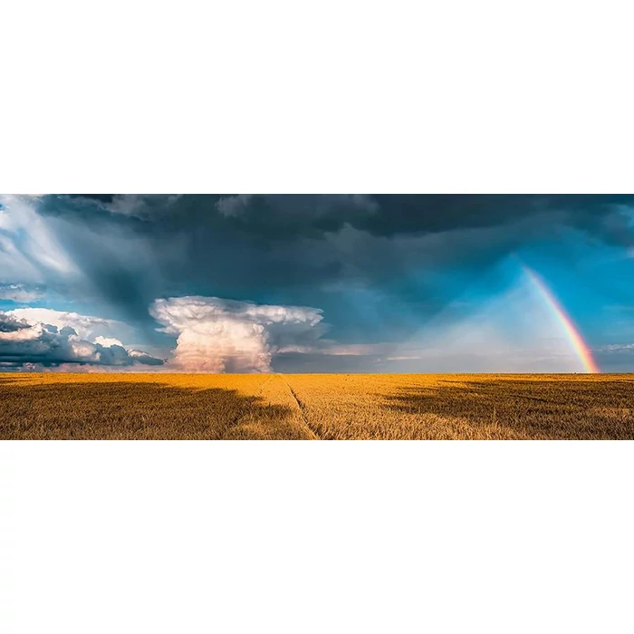 Ravensburger 17493 - Panoráma puzzle - Nature Edition - Misztikus szivárványos időjárás - 1000 db-os puzzle