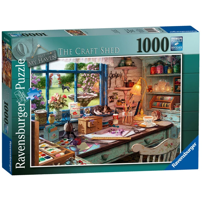 Ravensburger 1000 db-os puzzle - A kézműves fészere (19590)