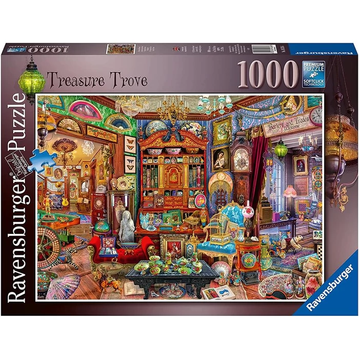 Ravensburger 16576 Kincses szoba - 1000 db-os puzzle