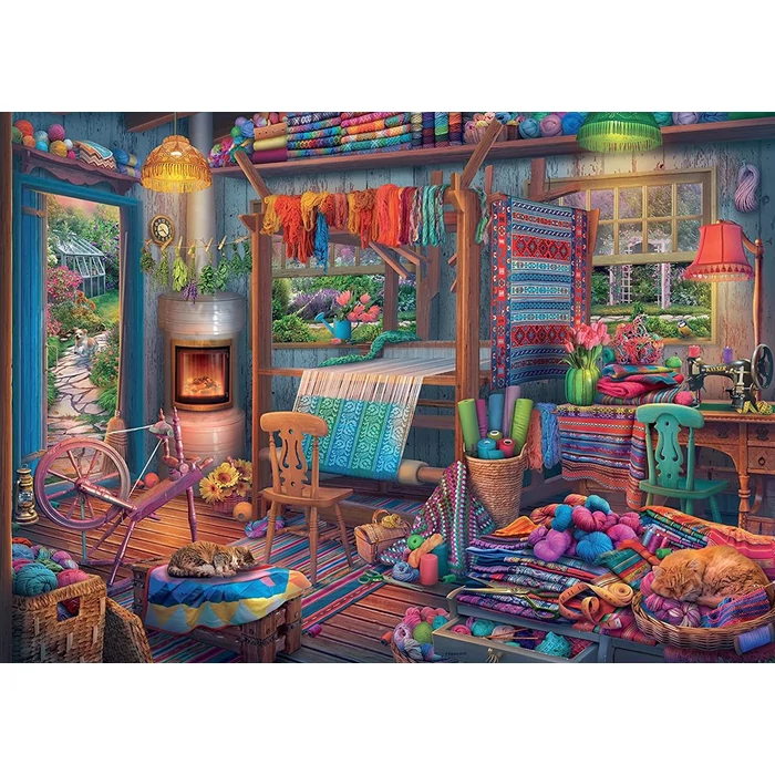 Ravensburger 1000 db-os  puzzle - A szövőszék (12000021)