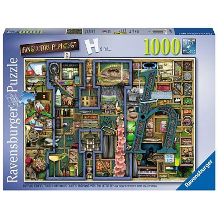 Ravensburger 16876 - H, Colin Thompson - 1000 db-os puzzle