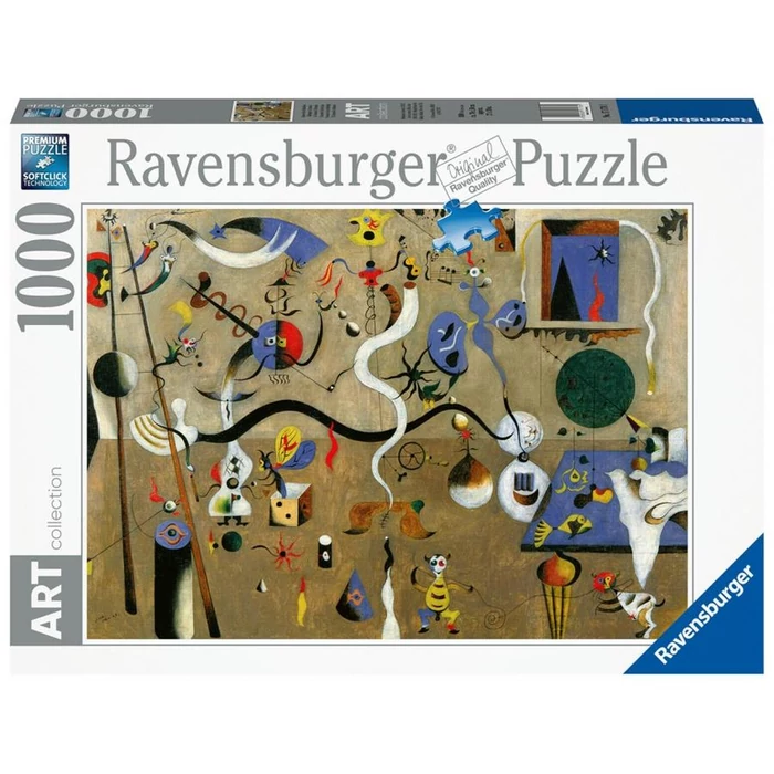 Ravensburger 17178 Art Collection - Joan Miró - A harlequin karneválja - 1000 db-os puzzle