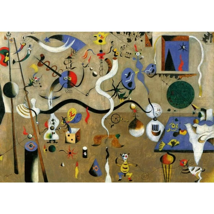 Ravensburger 17178 Art Collection - Joan Miró - A harlequin karneválja - 1000 db-os puzzle