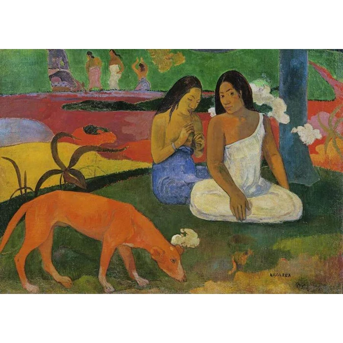 Ravensburger 12000833 - Art Collection - Paul Gauguin - A vörös kutya - 1000 db-os puzzle