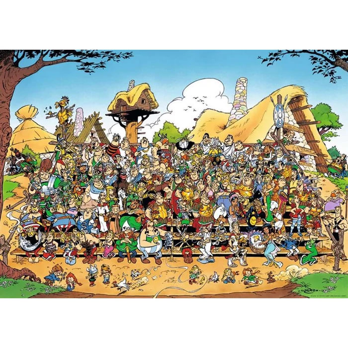 Ravensburger 12000473 - Asterix - Családi fotó - 1000 db-os puzzle
