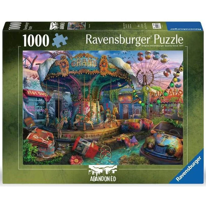 Ravensburger 12000487 - Az elhagyott vidámpark - 1000 db-os puzzle