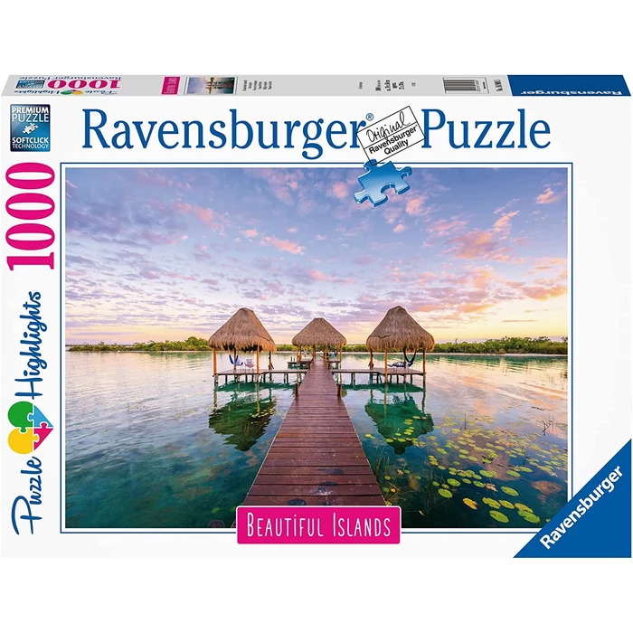 Ravensburger 1000 db-os puzzle - Trópusi látvány (16908)