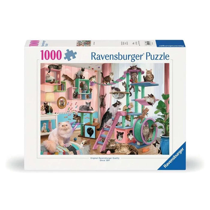 Ravensburger 12000875 - Cat Tree Heaven - 1000 db-os puzzle