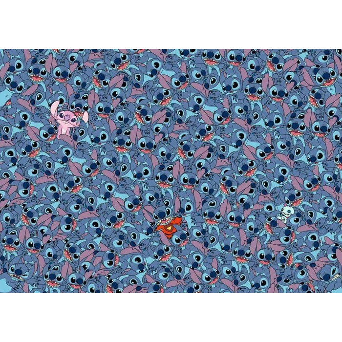 Ravensburger 12001265 - Challenge - Stitch - 1000 db-os puzzle
