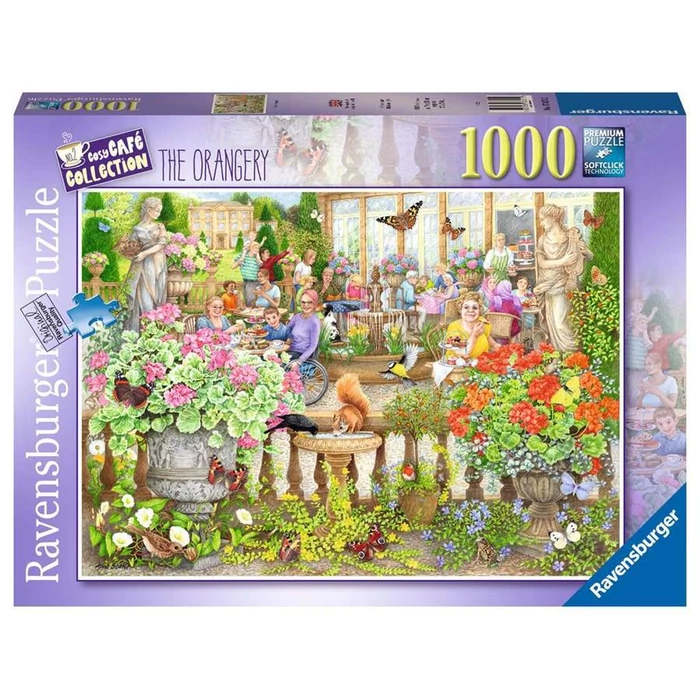 Ravensburger 17621 - Cosy Cafe, Secret Garden - 1000 db-os puzzle