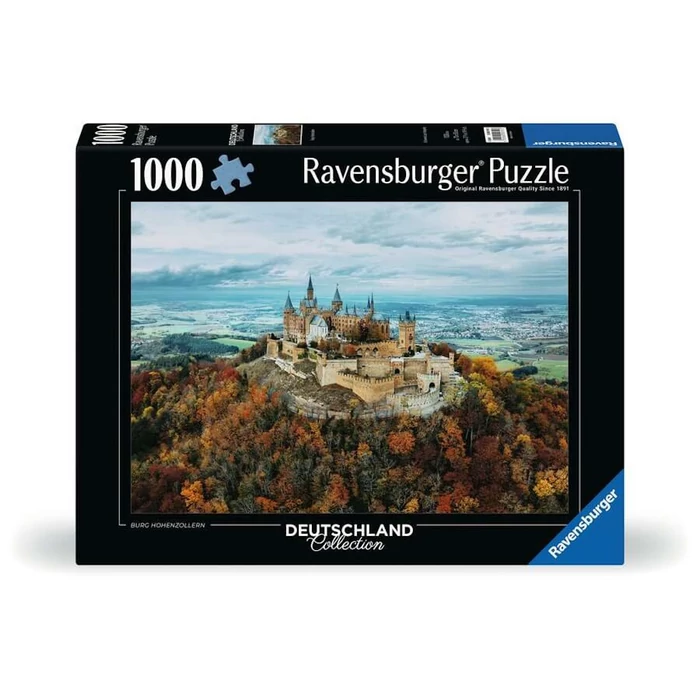 Ravensburger 12000791 - Deutschland Collection - Hohenzollern vára - 1000 db-os puzzle