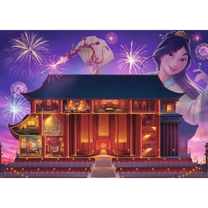 Ravensburger 12000260 - Disney Castle collection - Mulan - 1000 db-os puzzle