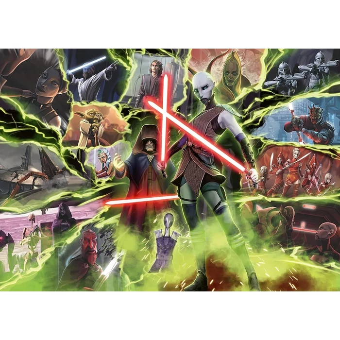 Ravensburger 17341 - Disney gonoszai - Asajj Ventress - 1000 db-os puzzle