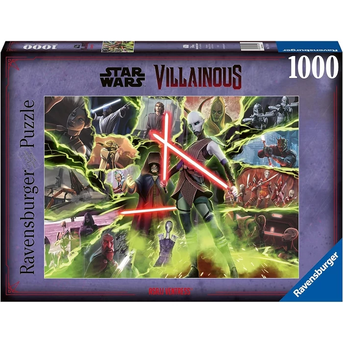 Ravensburger 17341 - Disney gonoszai - Asajj Ventress - 1000 db-os puzzle
