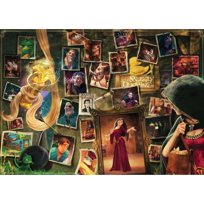Ravensburger 1000 db-os puzzle - Disney gonoszai - Nyanya Banya (16888)
