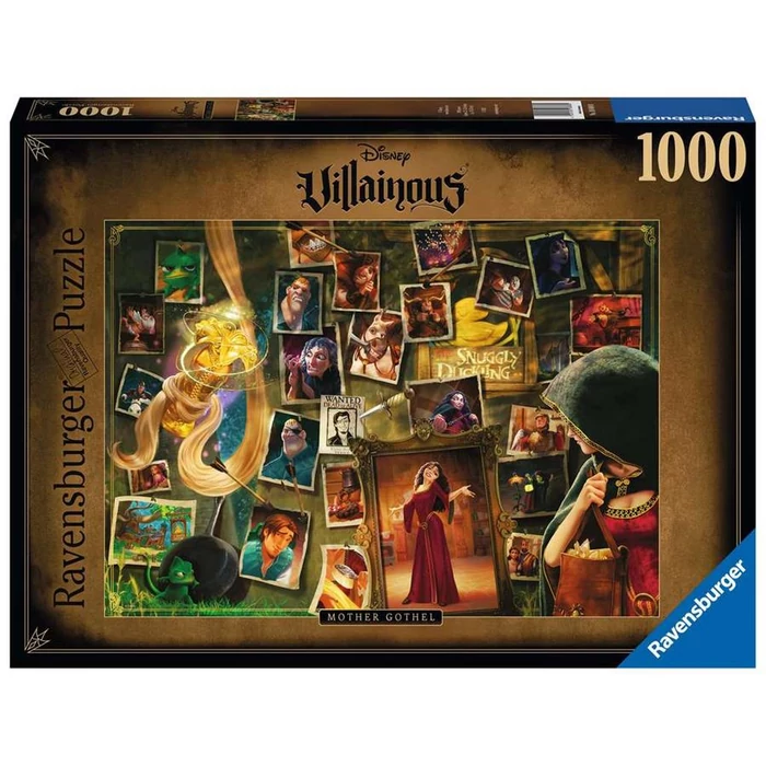 Ravensburger 1000 db-os puzzle - Disney gonoszai - Nyanya Banya (16888)