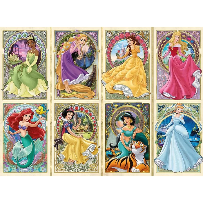 Ravensburger 16504 Art nouveau Hercegnők - 1000 db-os puzzle