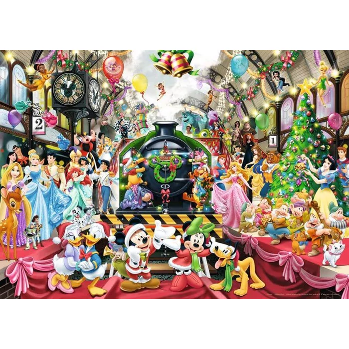 Ravensburger 12000661 - Disney karácsonya - 1000 db-os puzzle