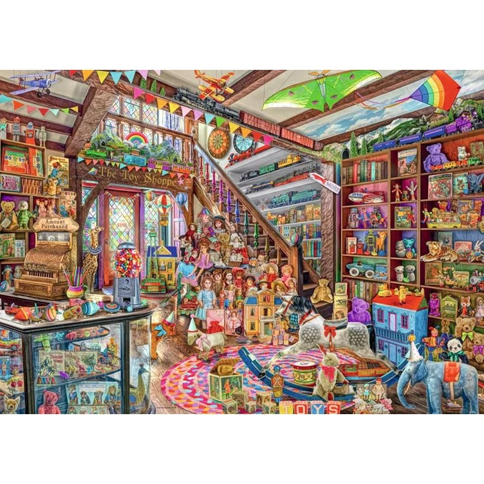 Ravensburger 12000006 - Képzeletbeli játékbolt - 1000 db-os puzzle