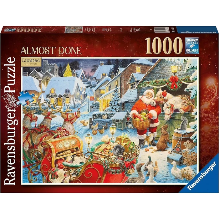 Ravensburger 17547 - Limited Edition - Majdnem kész - 1000 db-os puzzle