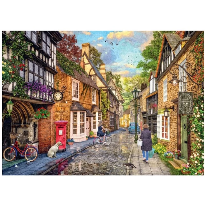Ravensburger 1000 db-os  puzzle - A mező dombja mentén lévő út (12000160)