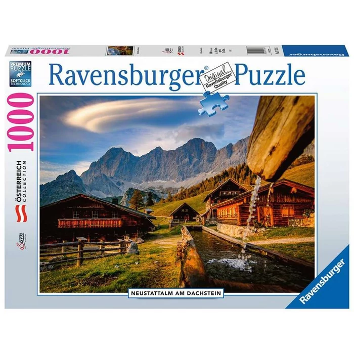Ravensburger 17173 - Neustattalm am Dachstein, Ausztria - 1000-db-os puzzle