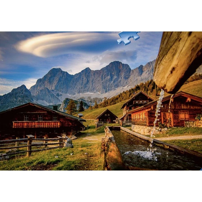 Ravensburger 17173 - Neustattalm am Dachstein, Ausztria - 1000-db-os puzzle
