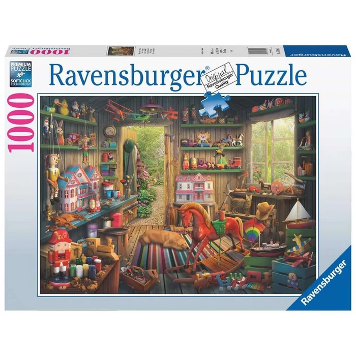 Ravensburger 17084 - Nosztalgikus játékok - 1000-db-os puzzle