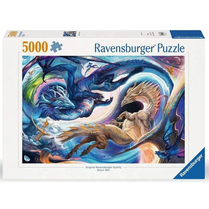 Ravensburger 12000813 - Óriási sárkányünnep - 5000 db-os puzzle