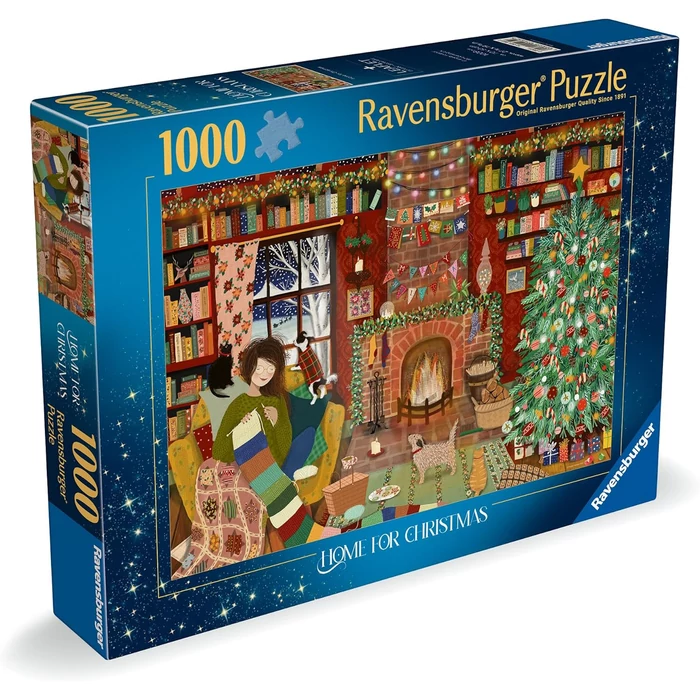 Ravensburger 12001465 - Otthon karácsonyra - 1000 db-os puzzle