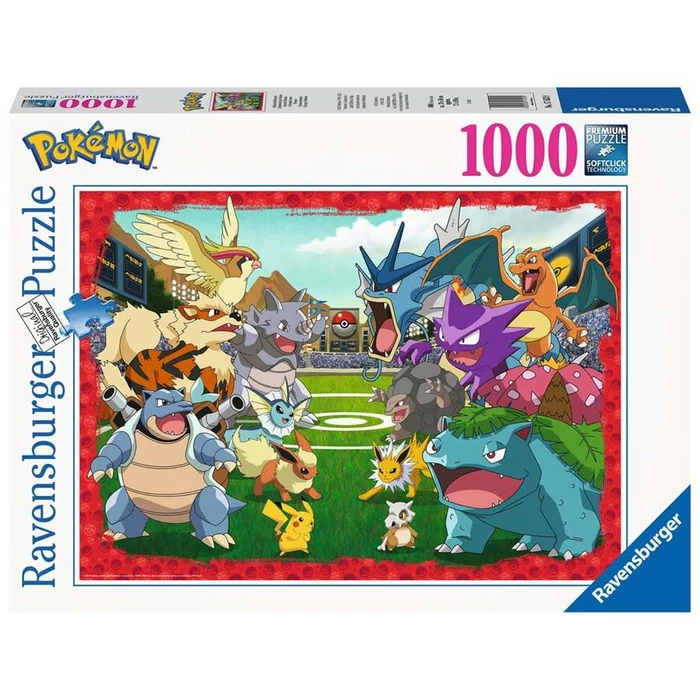 Ravensburger 17453 - Pokémon - 1000 db-os puzzle
