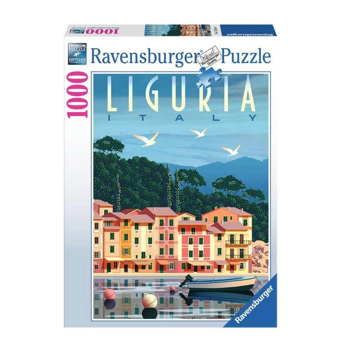 Ravensburger 17614 - Postcard from Liguria - 1000 db-os puzzle