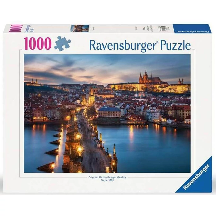 Ravensburger 12000674 - Prága éjjel - 1000 db-os puzzle