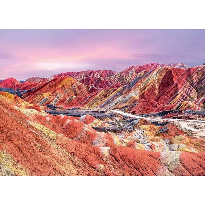 Ravensburger 17314 - Beautiful Mountains - Regenboogbergen, China - 1000 db-os puzzle